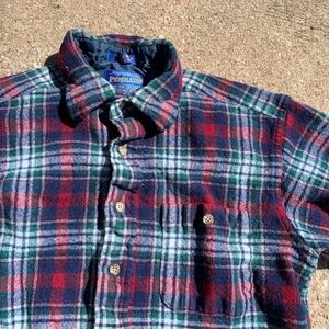 Pendleton Wool Botton Down (Check Measurements)